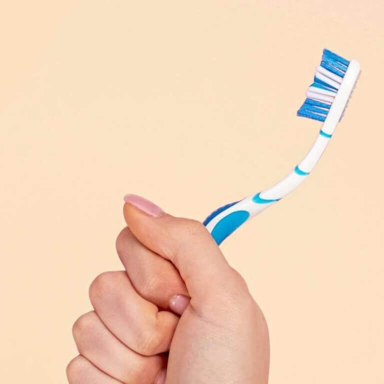 an image of a toothbrush to support with dental hygiene